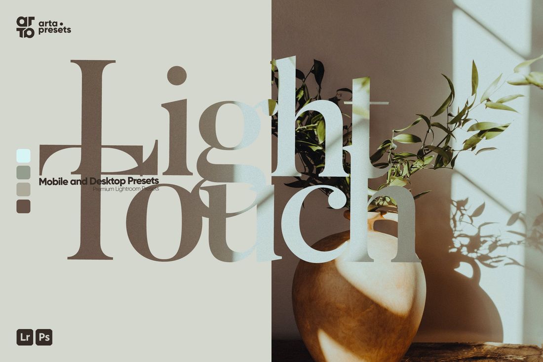 ARTA Light Touch Presets for Lightroom