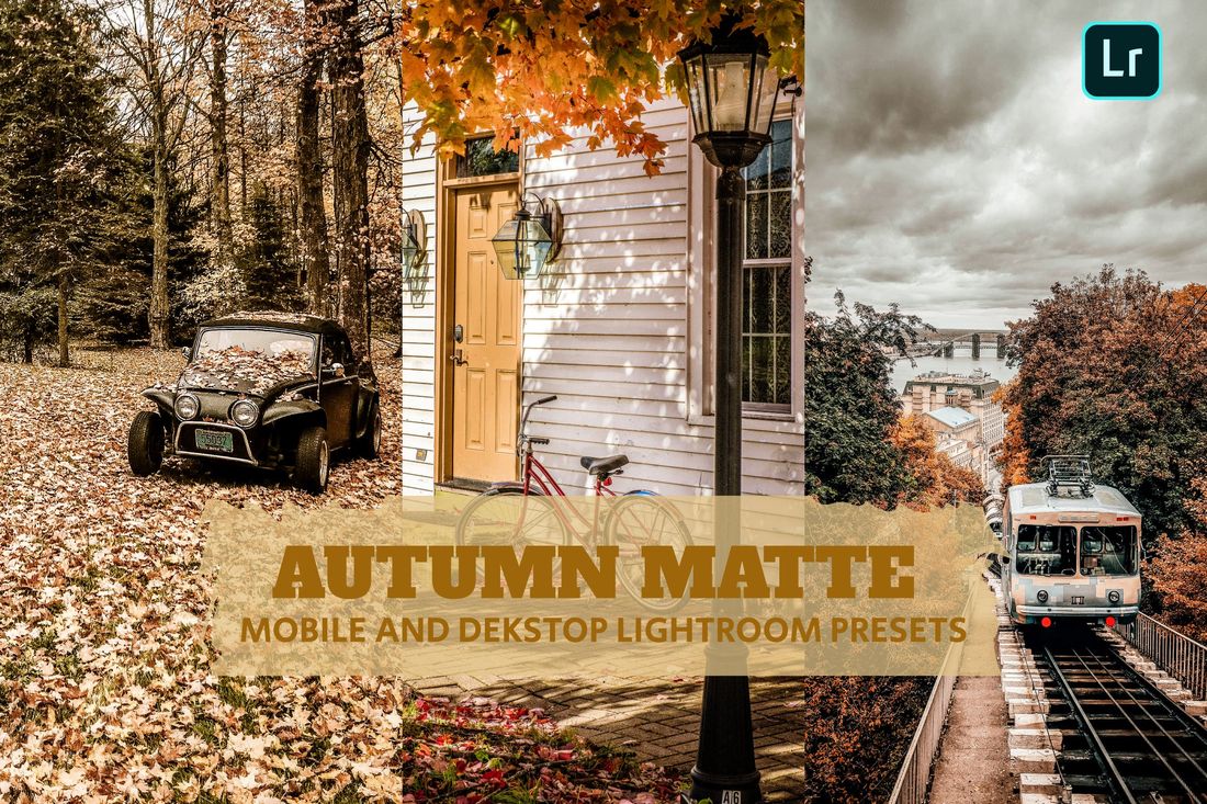 Autumn Matte Lightroom Presets Dekstop and Mobile