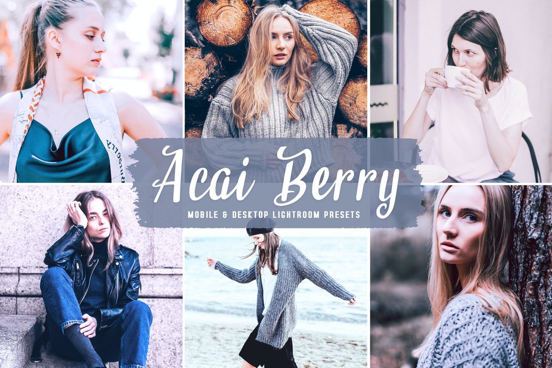 Acai Berry Mobile & Desktop Lightroom Presets