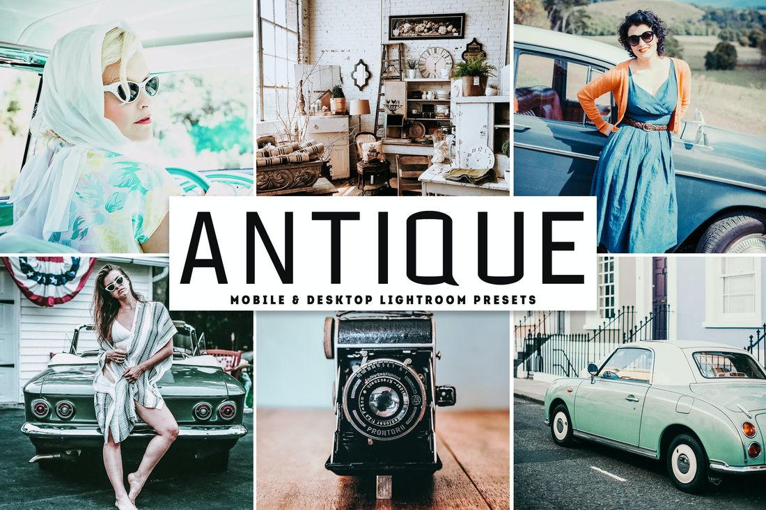 Antique Mobile & Desktop Lightroom Presets