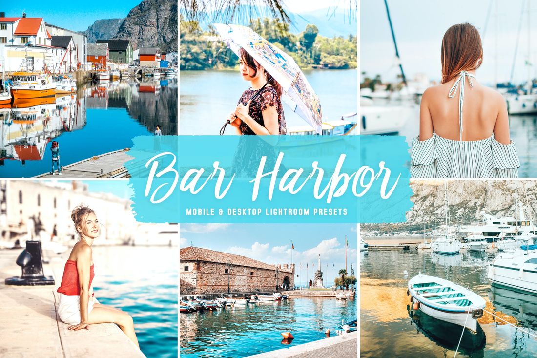 Bar Harbor Mobile & Desktop Lightroom Presets