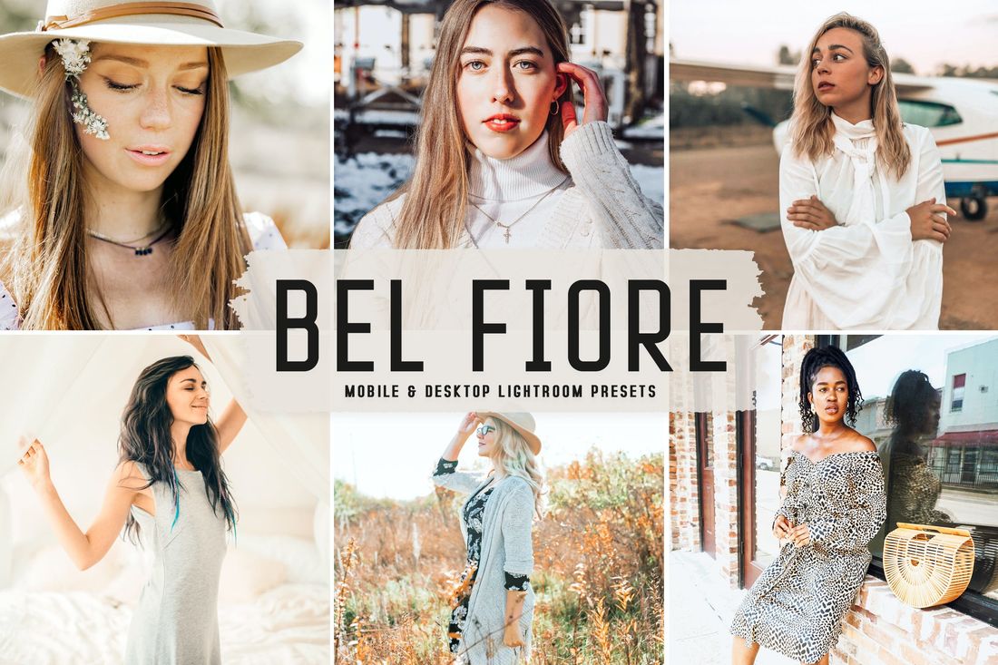 Bel Fiore Mobile & Desktop Lightroom Presets