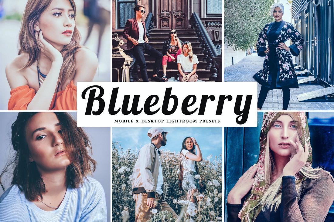 Blueberry Mobile & Desktop Lightroom Presets