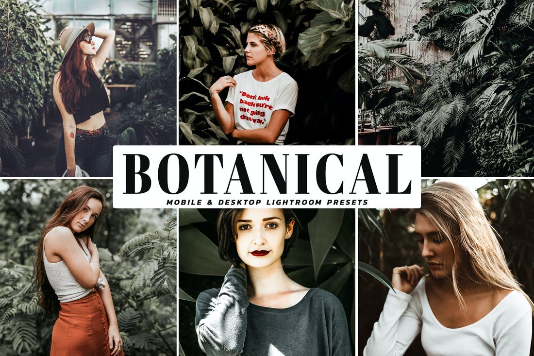 Botanical Mobile & Desktop Lightroom Presets