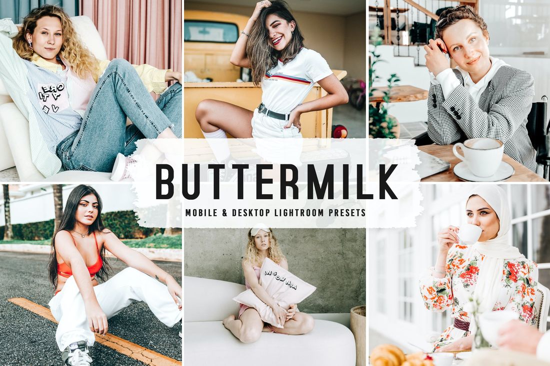 Buttermilk Mobile & Desktop Lightroom Presets