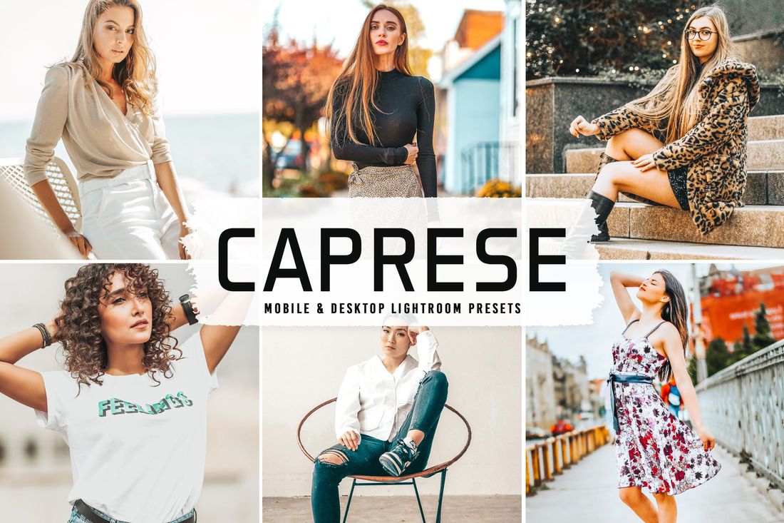 Caprese Mobile & Desktop Lightroom Presets V2