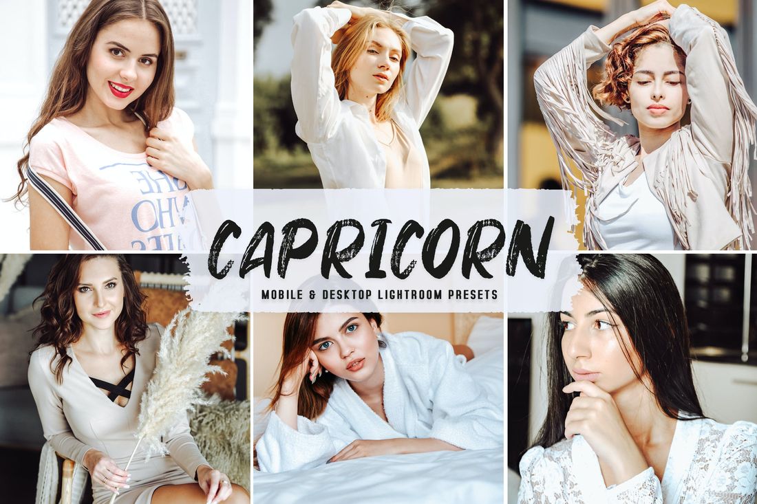 Capricorn Mobile & Desktop Lightroom Presets