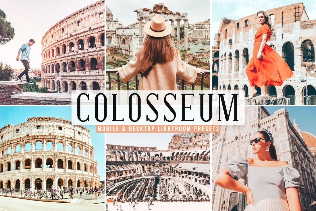 Colosseum Mobile & Desktop Lightroom Presets