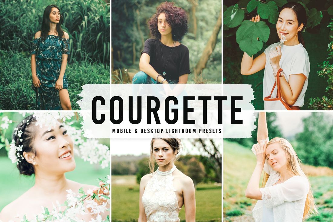 Courgette Mobile & Desktop Lightroom Presets