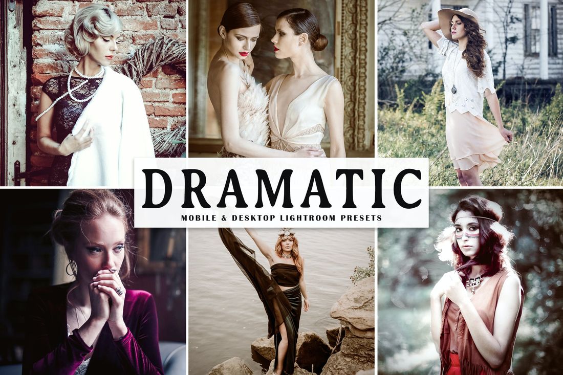 Dramatic Mobile & Desktop Lightroom Presets