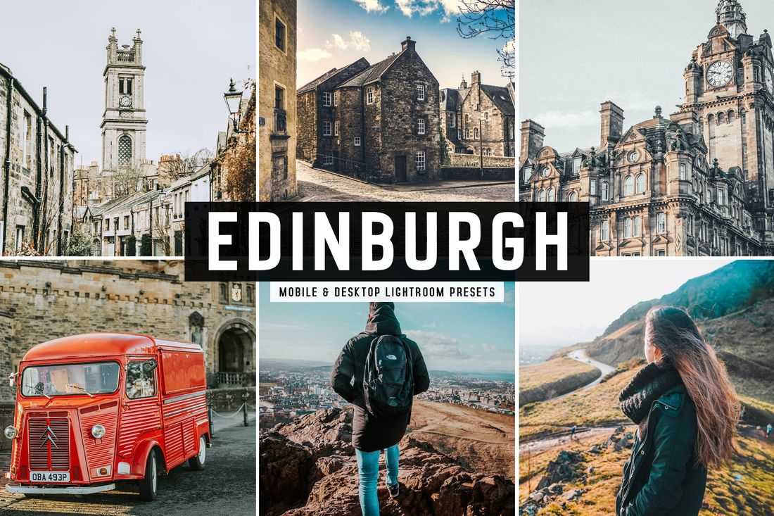 Edinburgh Mobile & Desktop Lightroom Presets