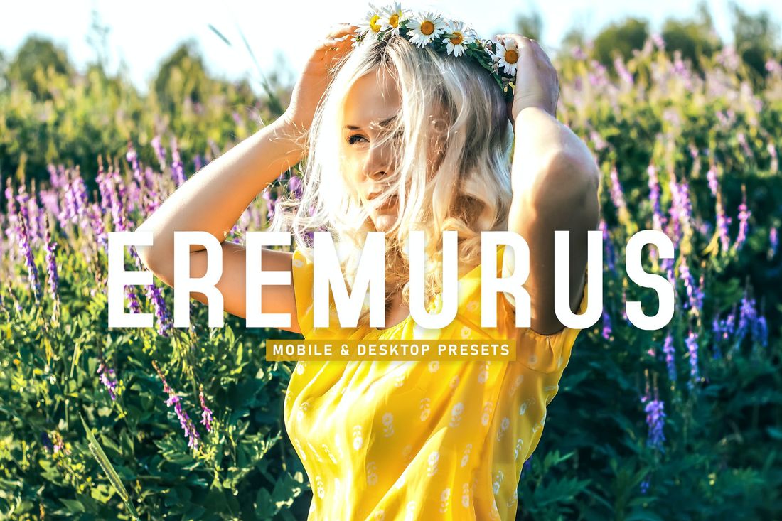 Eremurus Mobile & Desktop Lightroom Presets