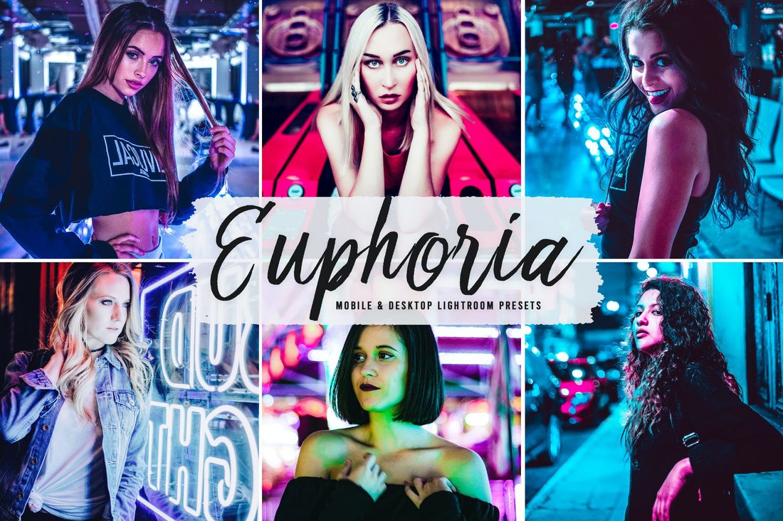 Euphoria Mobile & Desktop Lightroom Presets