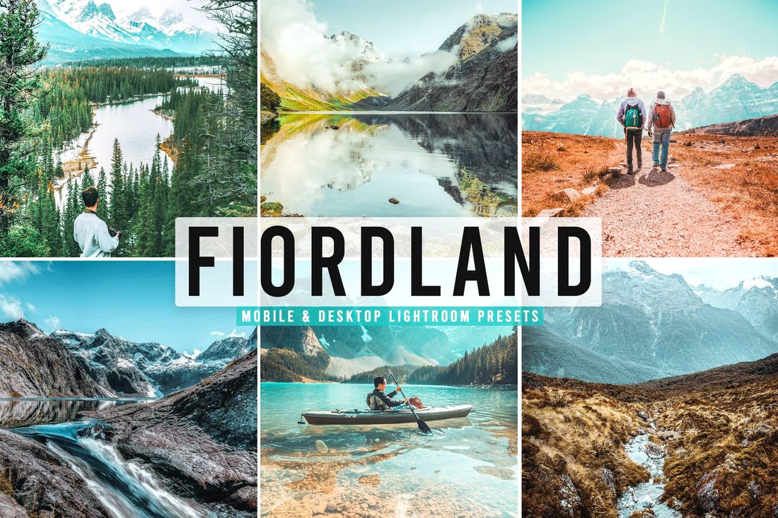 Fiordland Mobile & Desktop Lightroom Presets