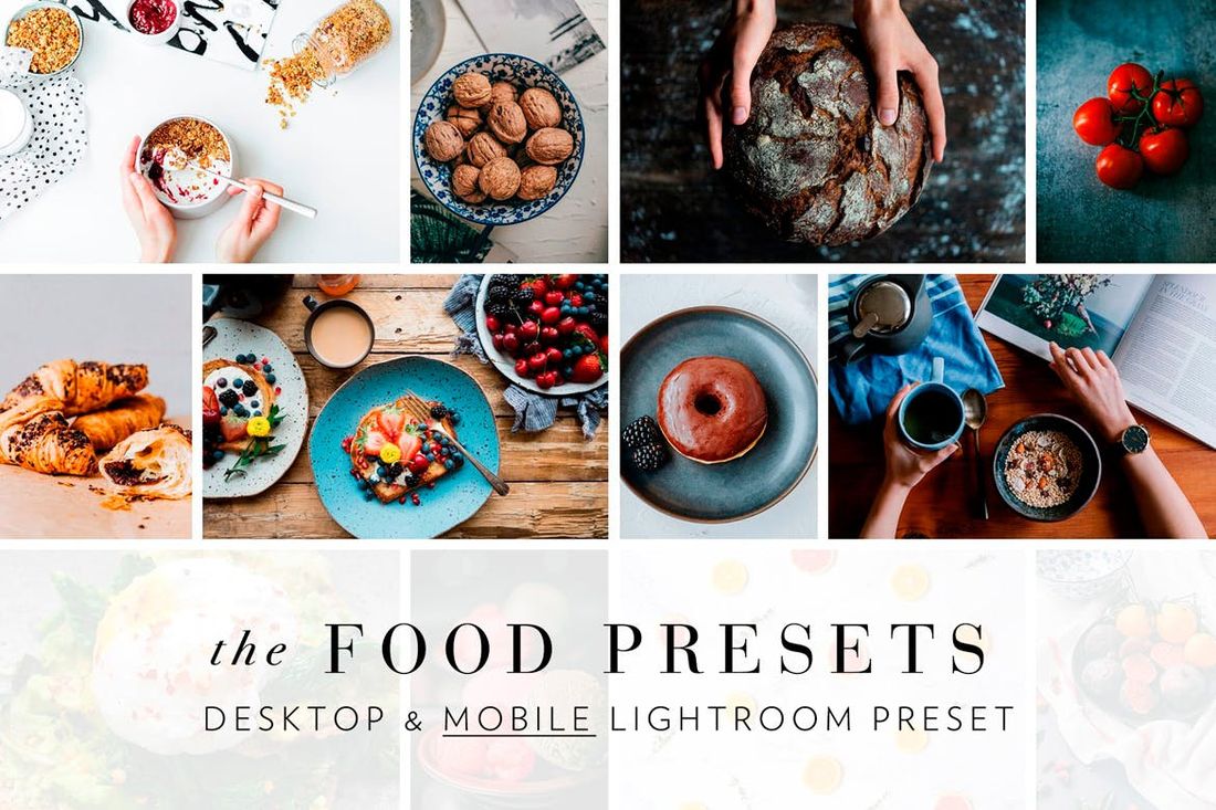 Food Presets for Lightroom Desktop & Mobile
