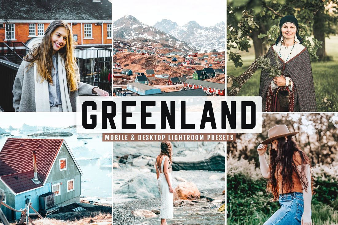 Greenland Mobile & Desktop Lightroom Presets