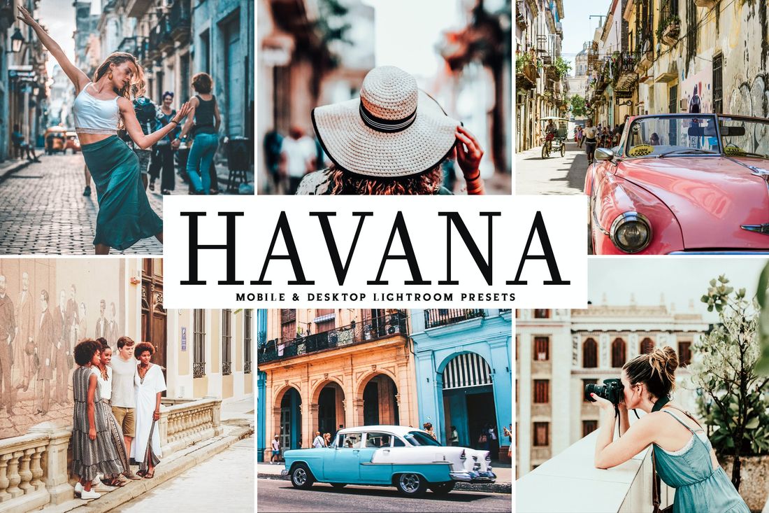 Havana Mobile & Desktop Lightroom Presets