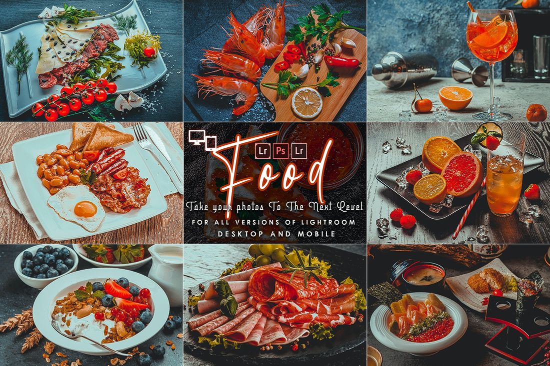 HDR Food Presets (Mobile & Desktop)