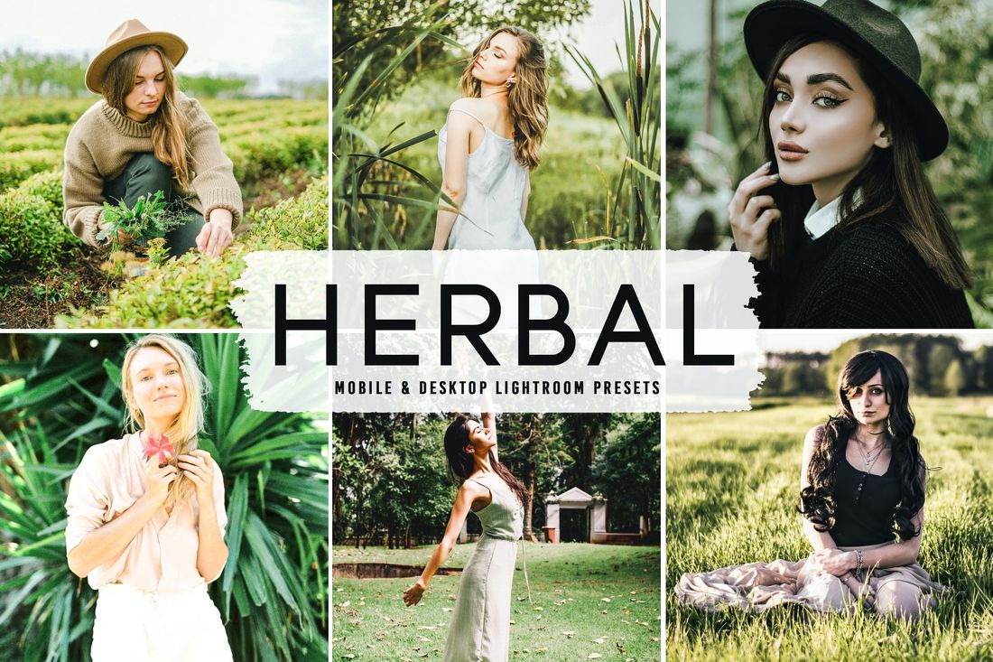 Herbal Mobile & Desktop Lightroom Presets