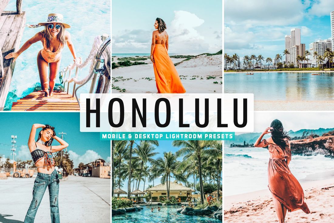 Honolulu Mobile & Desktop Lightroom Presets