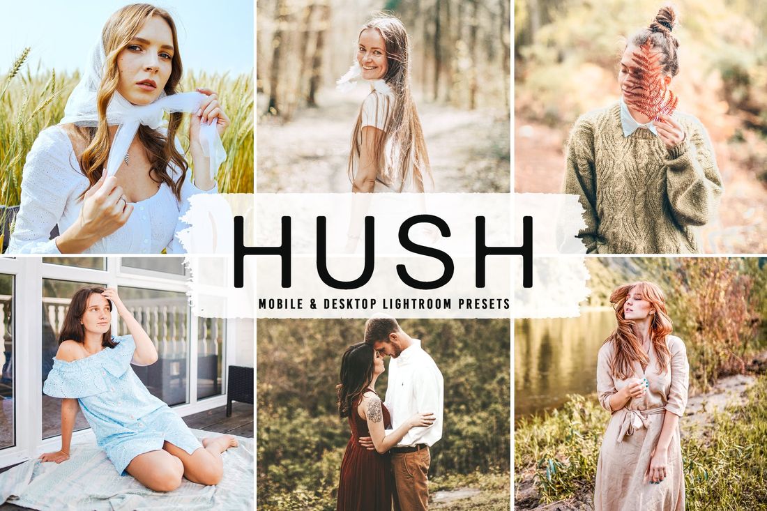 Hush Mobile & Desktop Lightroom Presets