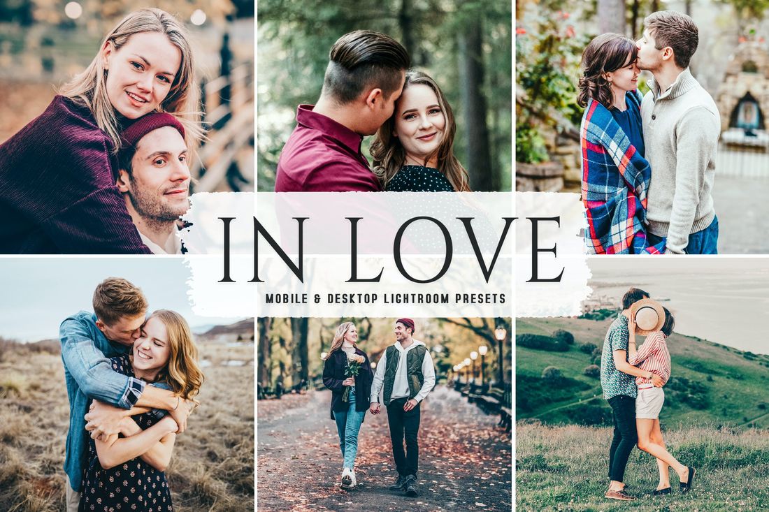 In Love Mobile & Desktop Lightroom Presets