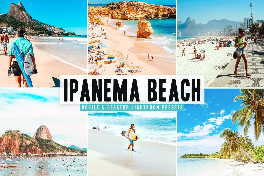 Ipanema Beach Mobile & Desktop Lightroom Presets