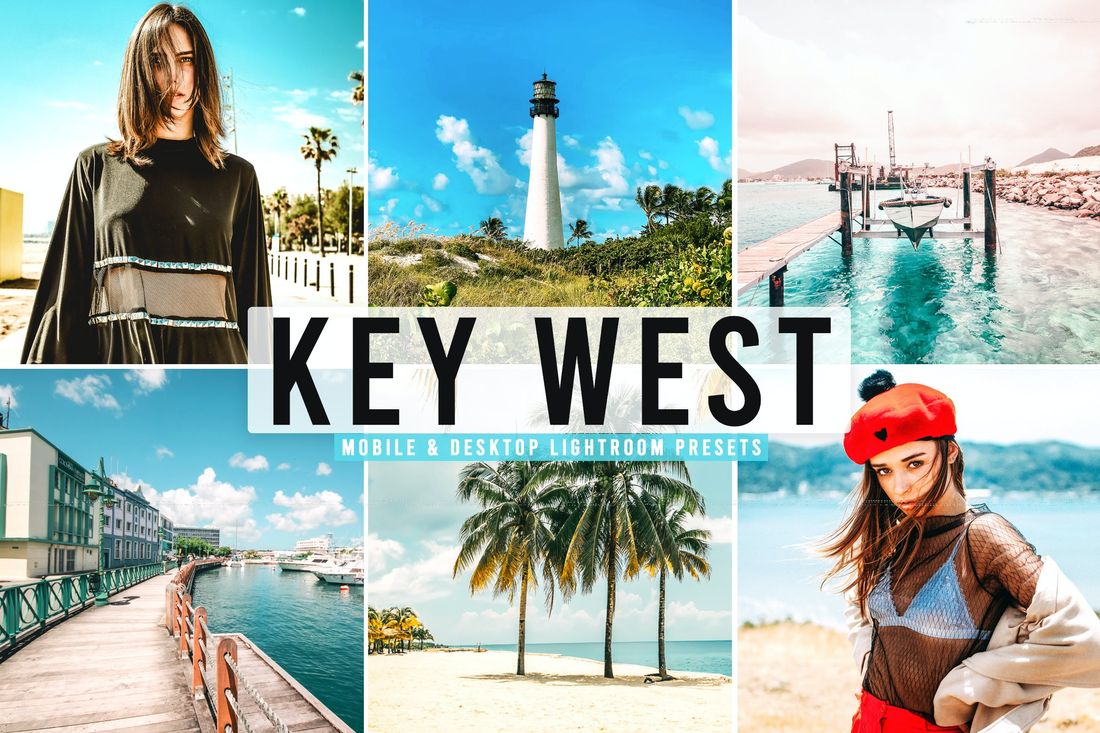 Key West Mobile & Desktop Lightroom Presets