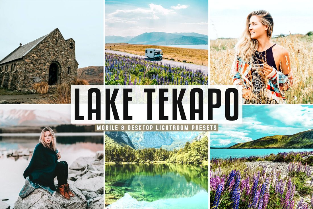 Lake Tekapo Mobile & Desktop Lightroom Presets