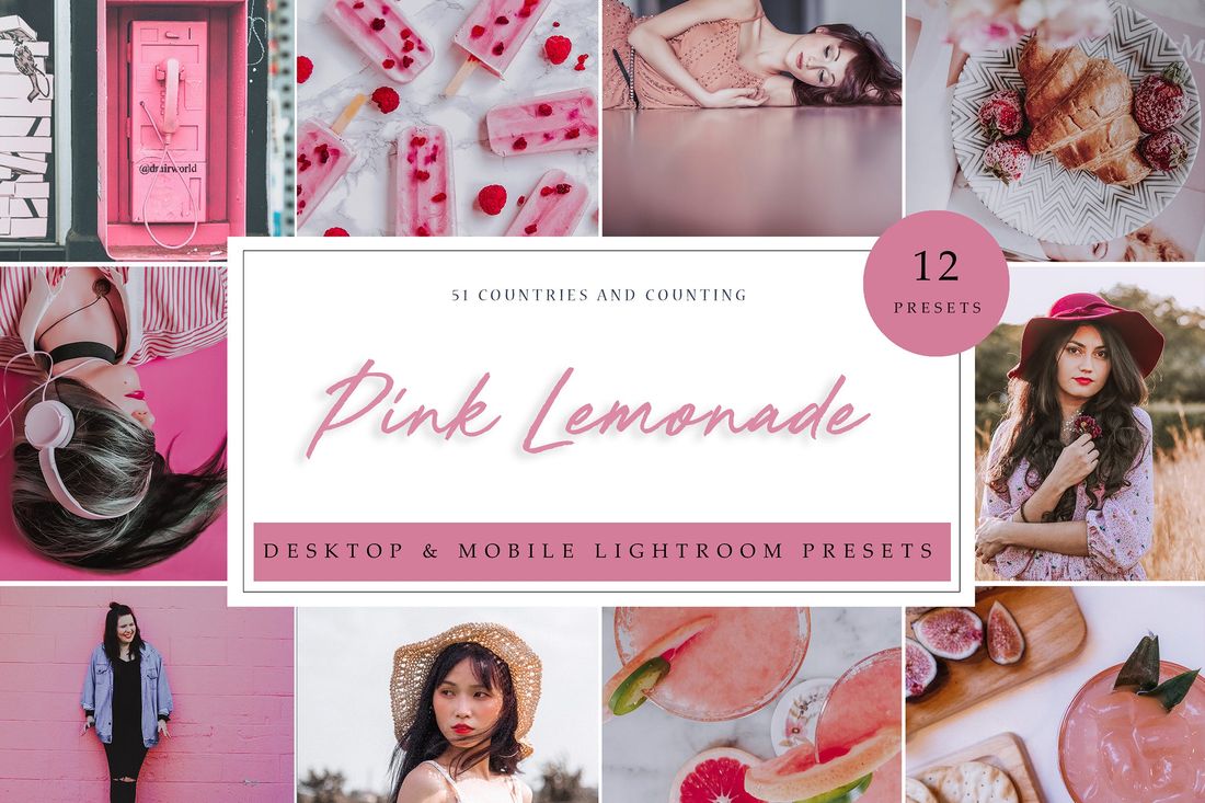 Lightroom Presets Pink Lemonade