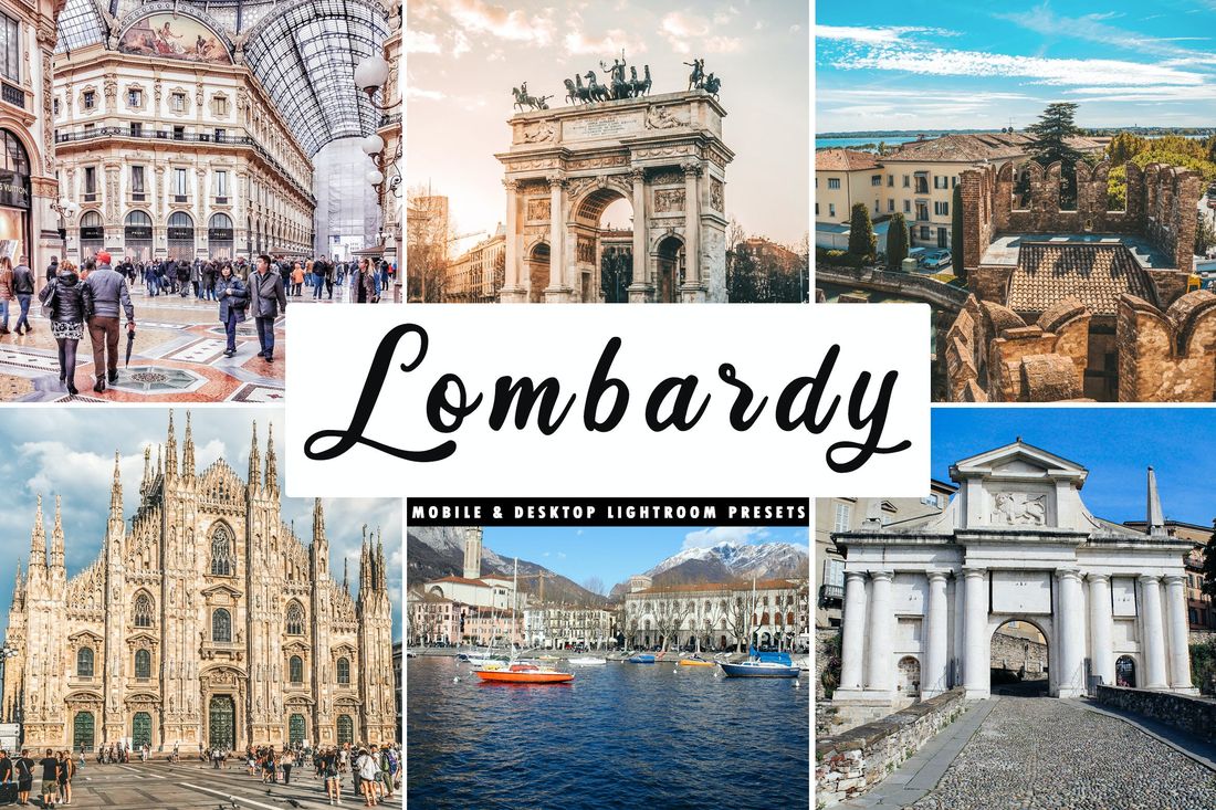 Lombardy Mobile & Desktop Lightroom Presets