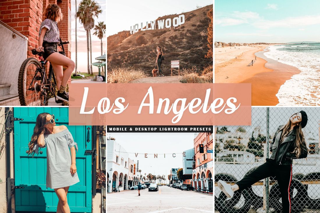 Los Angeles Mobile & Desktop Lightroom Presets
