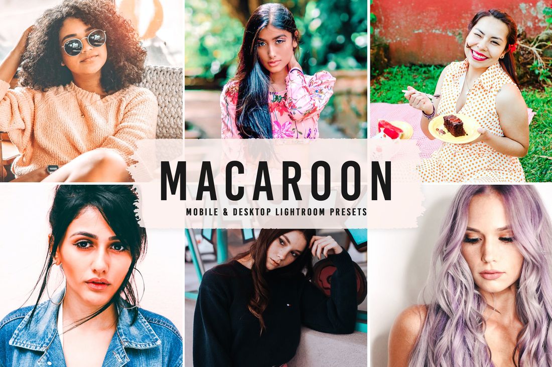 Macaroon Mobile & Desktop Lightroom Presets