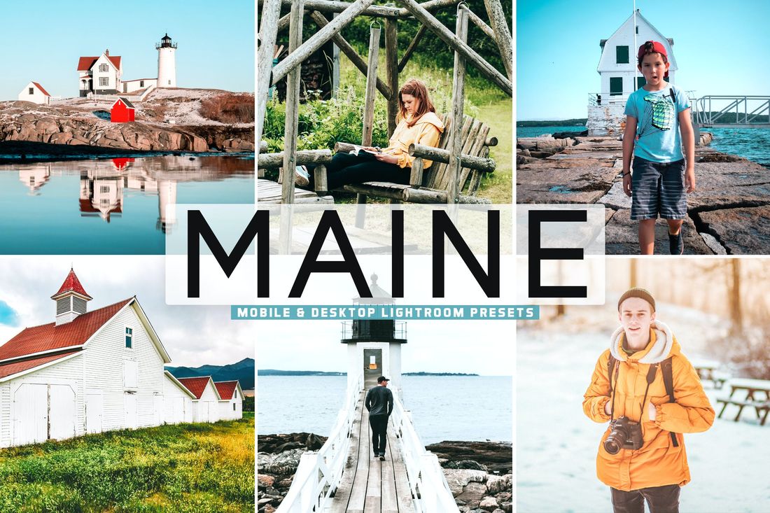 Maine Mobile & Desktop Lightroom Presets