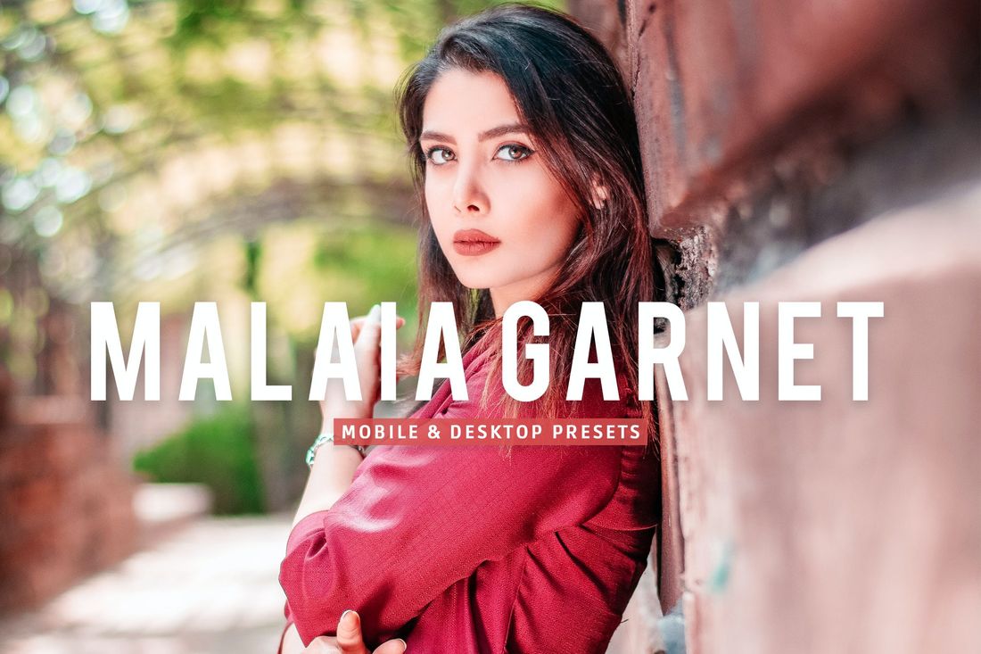 Malaia Garnet Mobile & Desktop Lightroom Presets