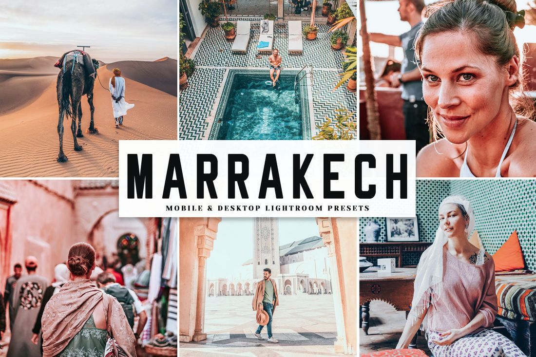 Marrakech Mobile & Desktop Lightroom Presets