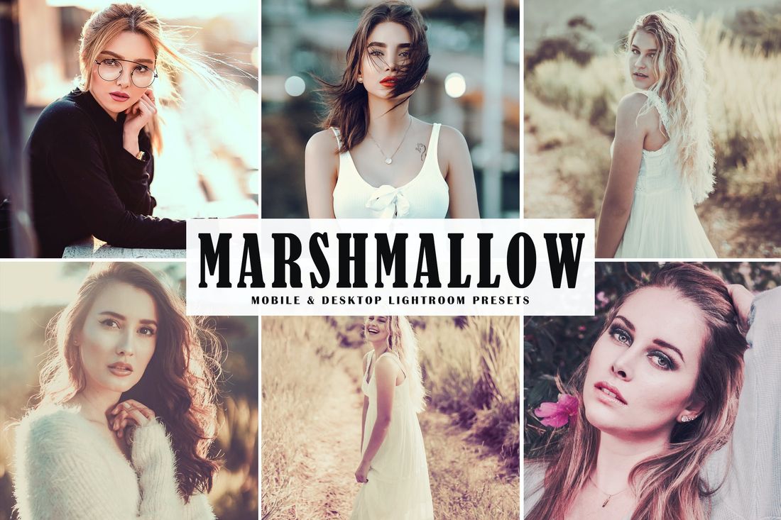 Marshmallow Mobile & Desktop Lightroom Presets