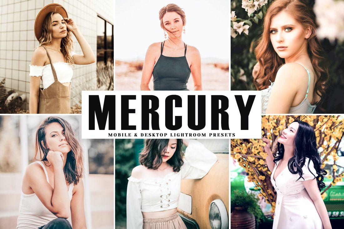 Mercury Mobile & Desktop Lightroom Presets