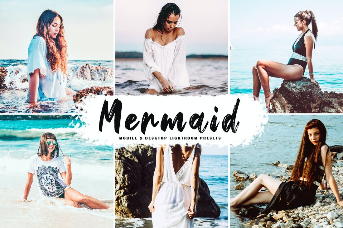 Mermaid Mobile & Desktop Lightroom Presets