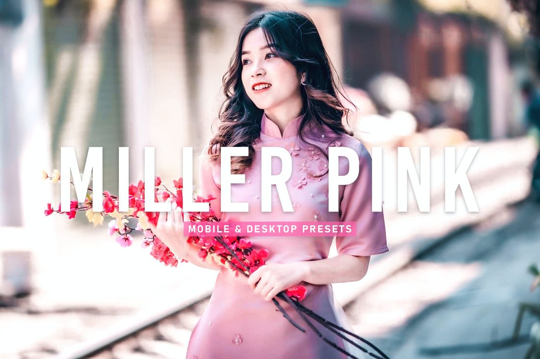 Miller Pink Mobile & Desktop Lightroom Presets