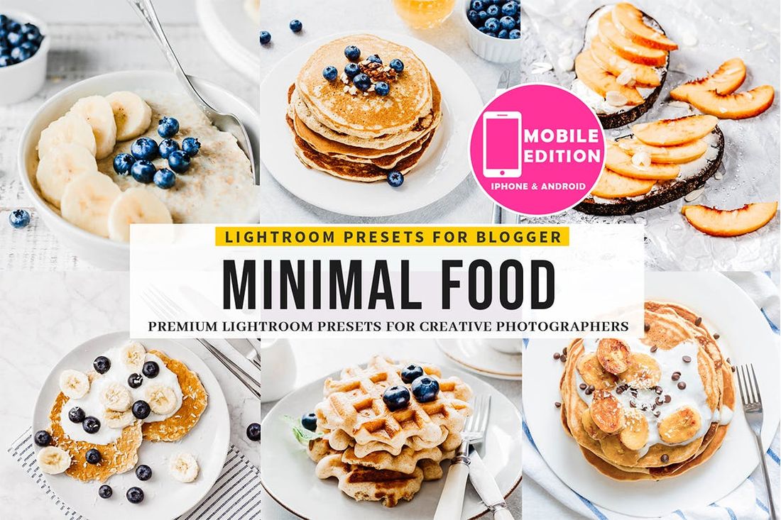 Minimal Food Lightroom Presets