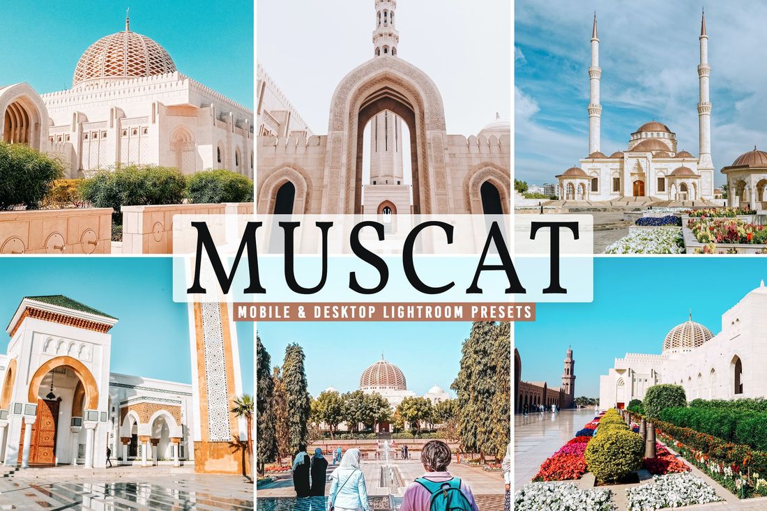 Muscat Mobile & Desktop Lightroom Presets