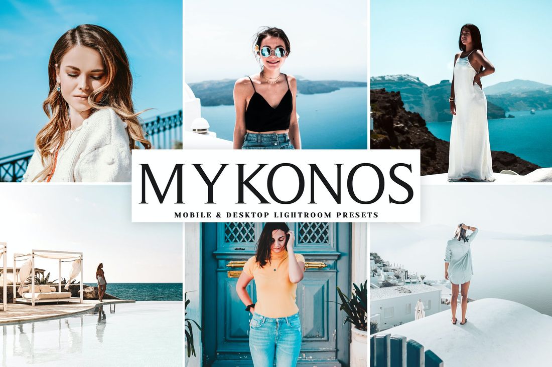 Mykonos Mobile & Desktop Lightroom Presets