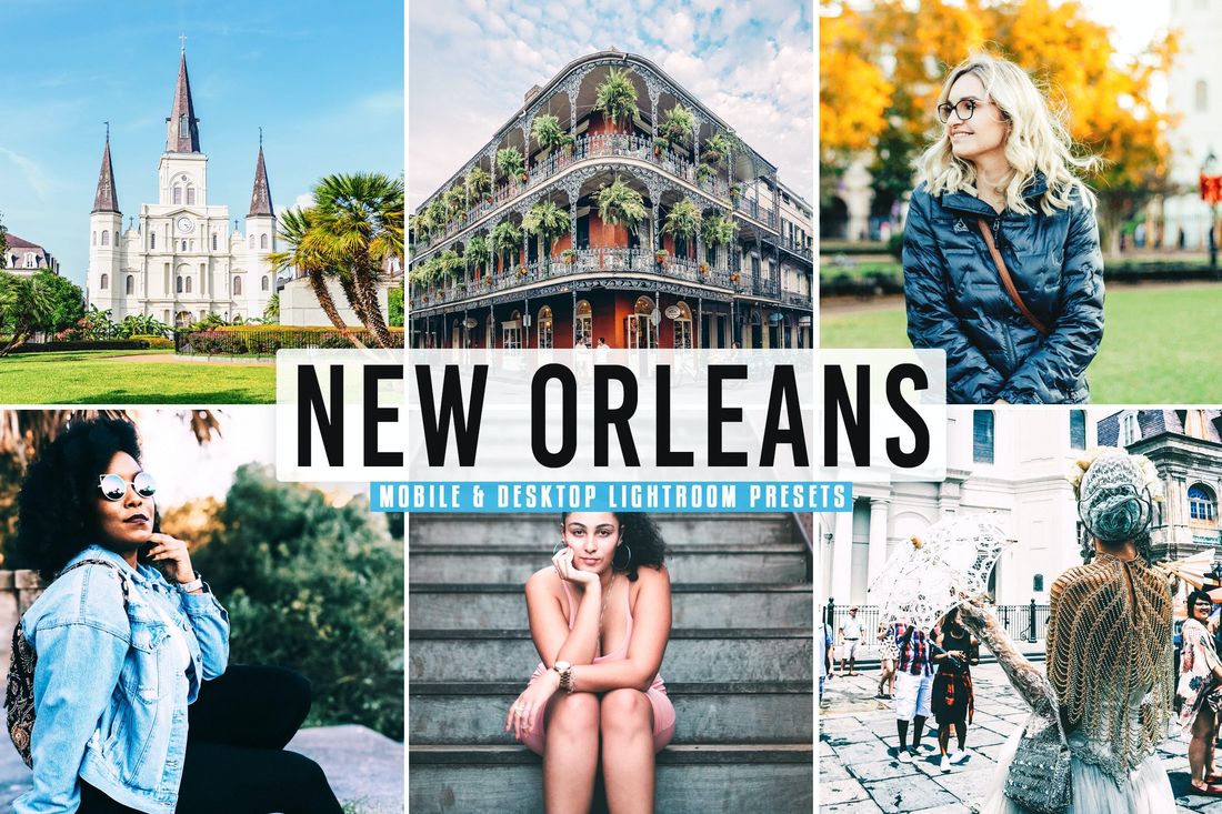 New Orleans Mobile & Desktop Lightroom Presets