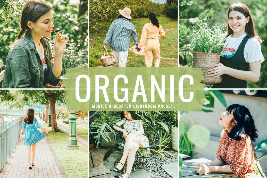 Organic Mobile & Desktop Lightroom Presets
