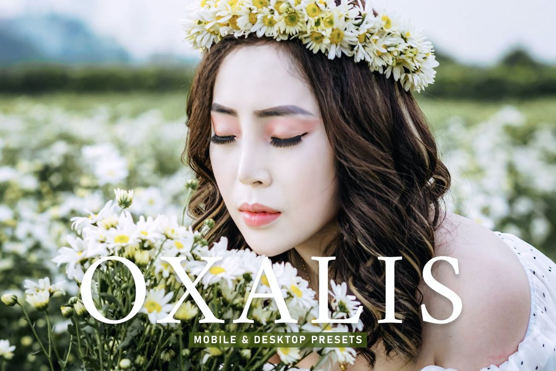 Oxalis Mobile & Desktop Lightroom Presets