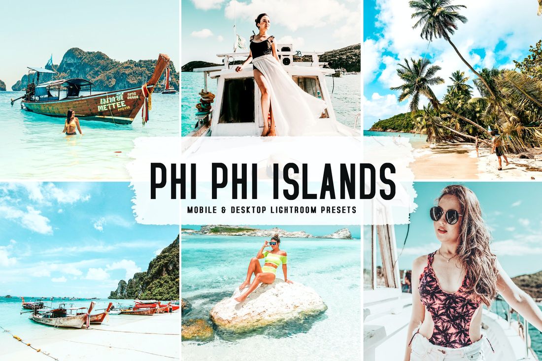 Phi Phi Islands Mobile & Desktop Lightroom Presets