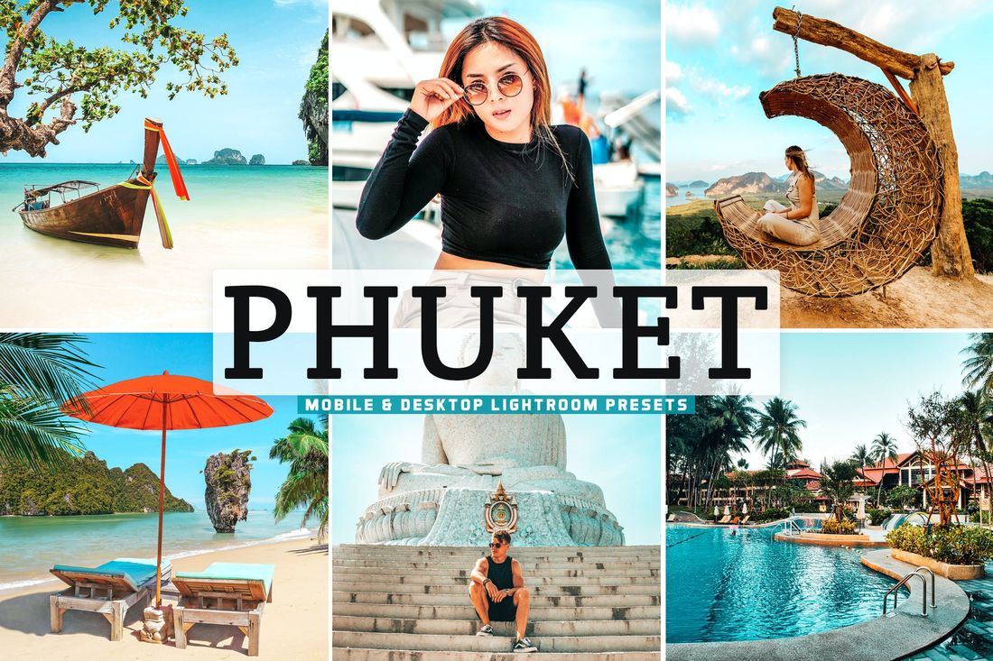 Phuket Mobile & Desktop Lightroom Presets