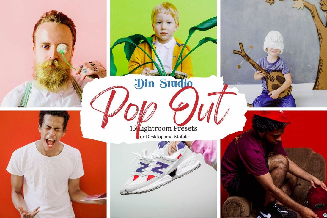Pop Out Lightroom Presets