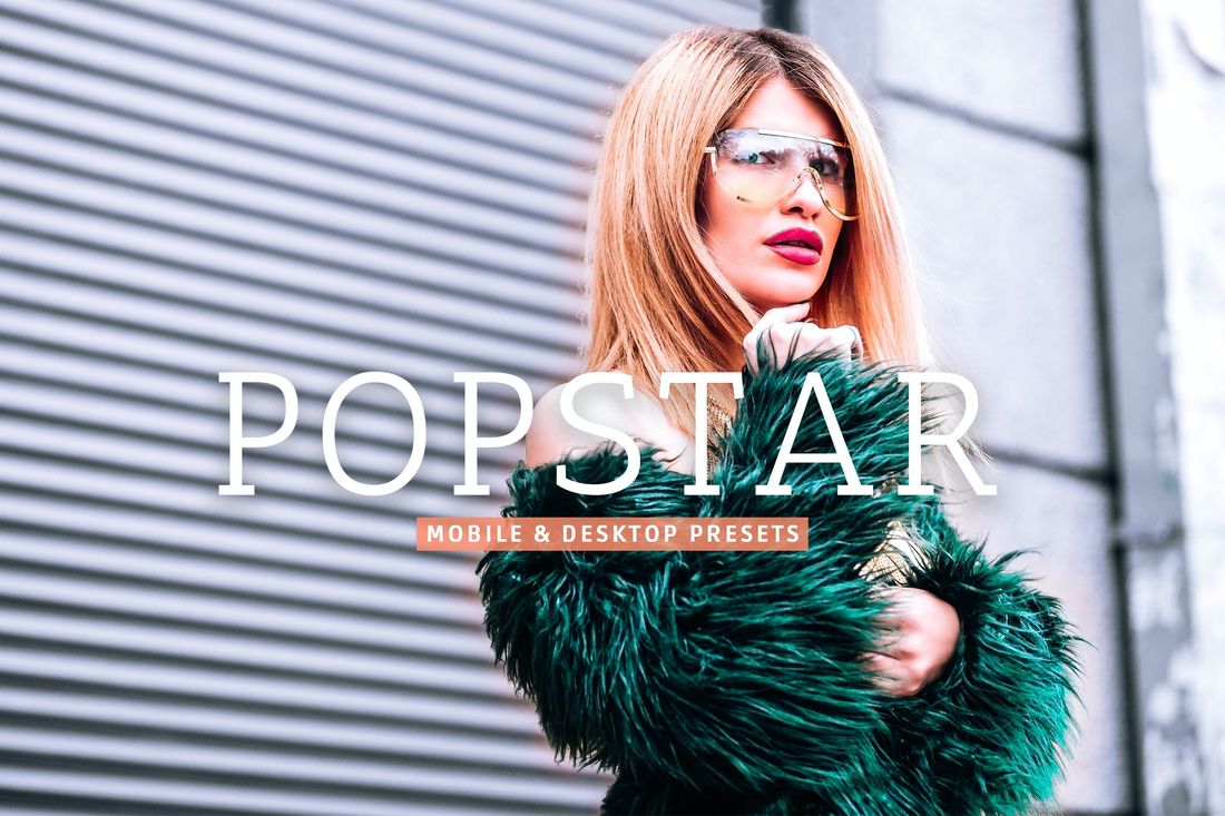 Popstar Mobile & Desktop Lightroom Presets